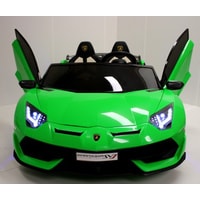 Электромобиль RiverToys Lamborghini Aventador SVJ A111MP (зеленый)