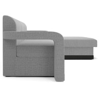 Угловой диван Мебель-АРС Сенатор угловой (рогожка, серый)