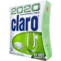 Таблетки для посудомоечной машины Claro 2020 High Energy Tabs 25шт.