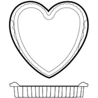 Форма для выпечки Happyflex Сердце HF01182