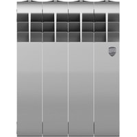 Биметаллический радиатор Royal Thermo BiLiner 350 Silver Satin (4 секции)