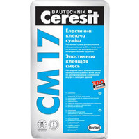 Клей для плитки Ceresit CM 17. Эластичная клеящая смесь «SuperFlex»