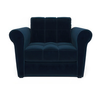 Кресло-кровать Мебель-АРС Гранд (велюр, темно-синий Luna 034)
