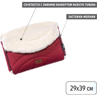 Муфты для рук Nuovita Tundra Bianco 39x29 (бордовый)