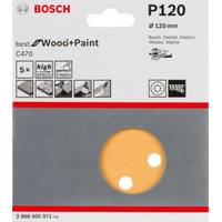 Набор шлифкругов Bosch C470 Best for Wood and Paint 2608608X73 (5 шт)