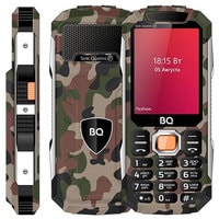 Кнопочный телефон BQ-Mobile BQ-2817 Tank Quattro Power (камуфляж)