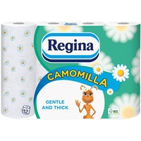 Туалетная бумага Regina Camomilla (12 рулонов)