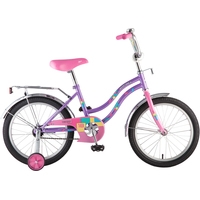 Детский велосипед Novatrack Tetris 14 (фиолетовый)