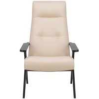 Интерьерное кресло Leset Tinto релакс (экокожа, венге/бежевый)