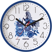 Настенные часы CENTEK СТ-7105 (гжель)