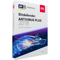 Антивирус Bitdefender Antivirus Plus 2018 Home (3 ПК, 3 года, ключ)