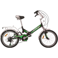 Детский велосипед Stream Track 20 (черный/зеленый)