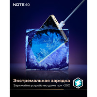 Смартфон Infinix Note 40 X6853 8GB/256GB (черный)