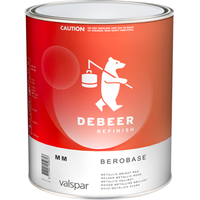 Автомобильная краска De Beer BeroBase 500 554/1 1л (перламутр красный)