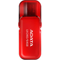 USB Flash ADATA UV240 64GB (красный)