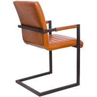 Офисный стул AksHome Алан (коричневый)