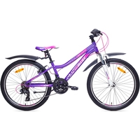 Велосипед AIST Rosy Junior 2.0 (фиолетовый, 2018)
