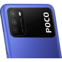 Смартфон POCO M3 4GB/128GB Восстановленный by Breezy, грейд B (синий)