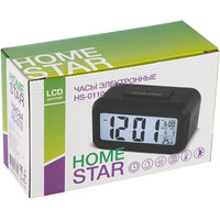 Настольные часы HomeStar HS-0110 (черный)