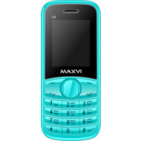Кнопочный телефон Maxvi C4 Light Blue