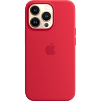 Чехол для телефона Apple MagSafe Silicone Case для iPhone 13 Pro (PRODUCT)RED