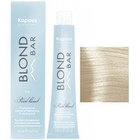 Крем-краска для волос Kapous Professional Blond Bar с экстрактом жемчуга BB 023 перламутровое утро