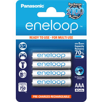 Аккумулятор Panasonic Eneloop AAA 750mAh 4 шт. (BK-4MCCE/4BE)