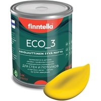 Краска Finntella Eco 3 Wash and Clean Keltainen F-08-1-1-FL129 0.9 л (желтый)
