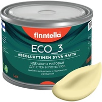 Краска Finntella Eco 3 Wash and Clean Sade F-08-1-1-LG172 0.9 л (светло-желтый)