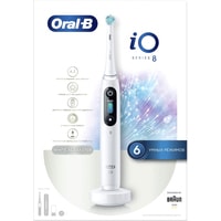 Электрическая зубная щетка Oral-B iO 8n (белый, 1 насадка)