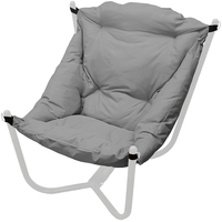 Кресло M-Group Чил 12360109 (белый/серая подушка)