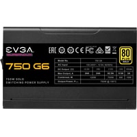 Блок питания EVGA SuperNOVA 750 G6 220-G6-0750-X2
