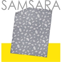 Постельное белье Samsara Silvery Сат145Пр-12 145x220