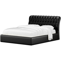 Кровать Mebelico Сицилия 160x200 (черный)