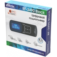 Плеер MP3 Ritmix RF-3490 8GB (черный)