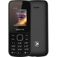 Кнопочный телефон TeXet TM-117 Pro (черный)