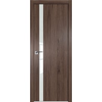Межкомнатная дверь ProfilDoors 6ZN 80x200 (салинас темный/стекло белый лак)