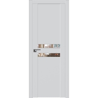 Межкомнатная дверь ProfilDoors 2.03U L 70x200 (аляска, стекло зеркало)