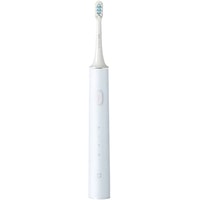 Электрическая зубная щетка Xiaomi Mijia Sonic T500C (футляр, 4 насадки, китайская версия, голубой)