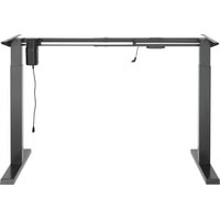 Стол для работы стоя ErgoSmart Electric Desk Compact (бетон чикаго светло-серый/черный)