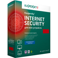Система защиты от интернет-угроз Kaspersky Internet Security (2 ПК, 1 год, продление)