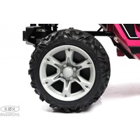 Электромобиль RiverToys T222TT 4WD (розовый)