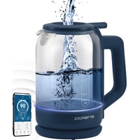Электрический чайник Polaris PWK 1720CGLD Wi-Fi IQ Home (синий)