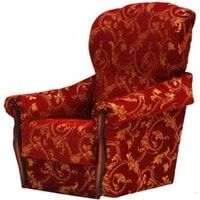 Интерьерное кресло Уют Гобелен (бордовый)