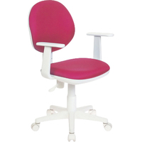 Компьютерное кресло Бюрократ CH-W356AXSN (ткань, пластик, розовый)