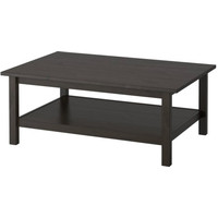 Журнальный столик Ikea Хемнэс (черный/коричневый) [801.762.84]