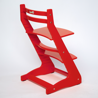 Растущий стул Millwood Вырастайка Eco Prime (красный)
