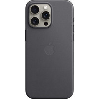 Чехол для телефона Apple MagSafe FineWoven Case для iPhone 15 Pro Max (черный)