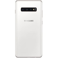 Смартфон Samsung Galaxy S10+ G975 8GB/128GB Dual SIM Exynos 9820 (белая керамика)