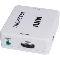 Адаптер USBTOP VGA - HDMI Video Converter Box